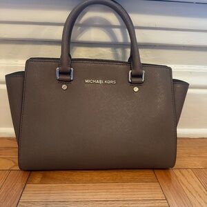 Michael Kors Leather Handle Bag